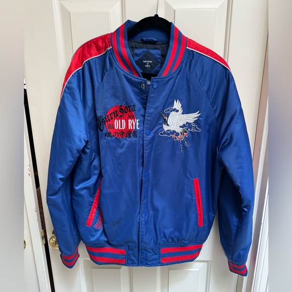 Superdry Men’s Vintage Sukajan Bomber Jacket - Picture 3 of 12